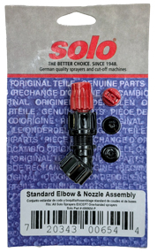 Solo Sprayer Elbow Nozzle Assembly with Standard Nozzle Assortment Kit